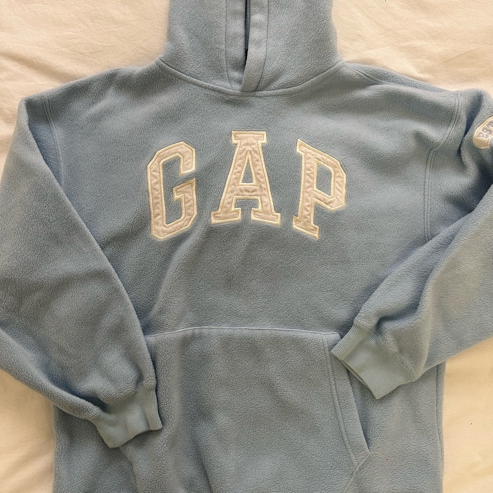 GAP Sky Blue Pullover Hoodie